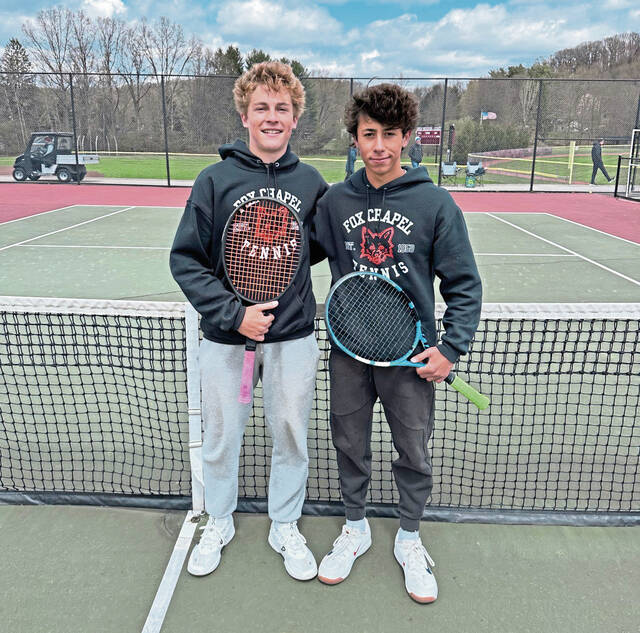 Fox Chapel duo takes section doubles crown