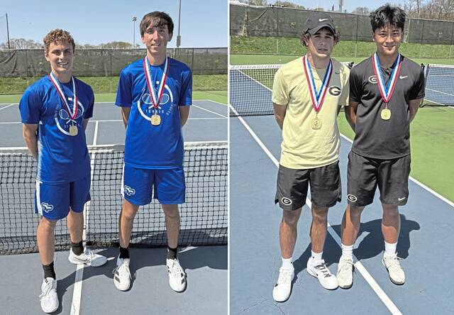Gateway, South Park tandems capture 2025 WPIAL doubles titles