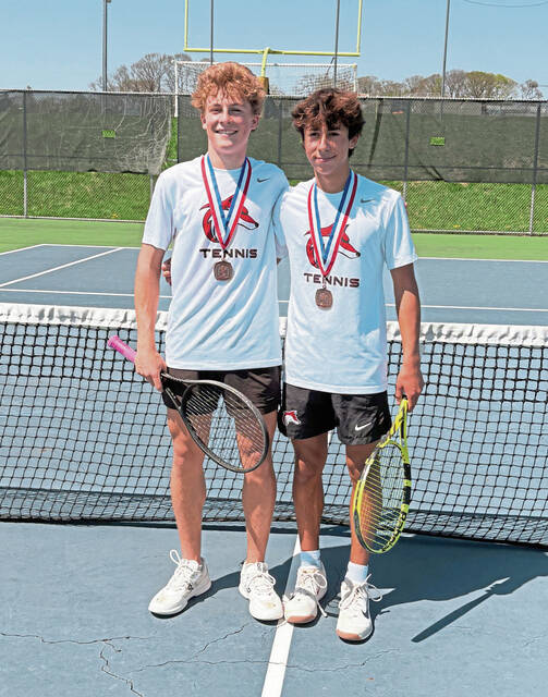 Fox Chapel tennis tandem reflects on 3rd-place finish at WPIAL tournament