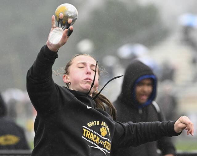 North Allegheny track team counts on talented group of throwers