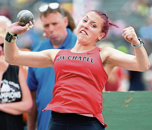 Fox Chapel junior shakes off pressure, wins WPIAL gold in discus