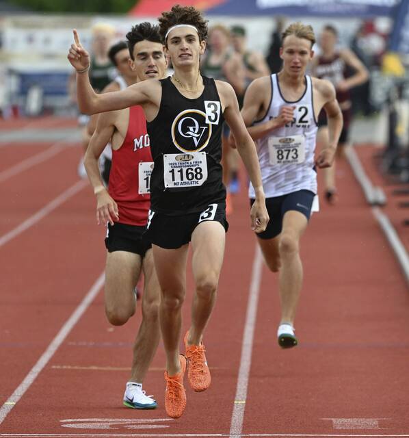 Quaker Valley’s Jonah Montagnese wins 1,600 in 3-way WPIAL battle at PIAA meet