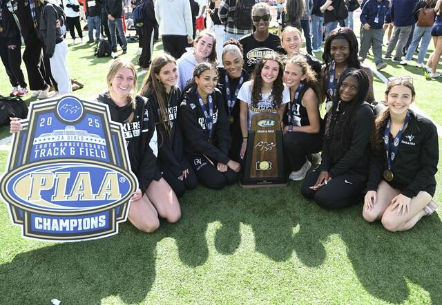 Girls team title caps super state meet for Quaker Valley track
