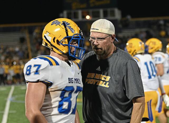‘One foot in front of the other’: Canon-McMillan football coach Mike Evans on leave amid 2nd battle with cancer