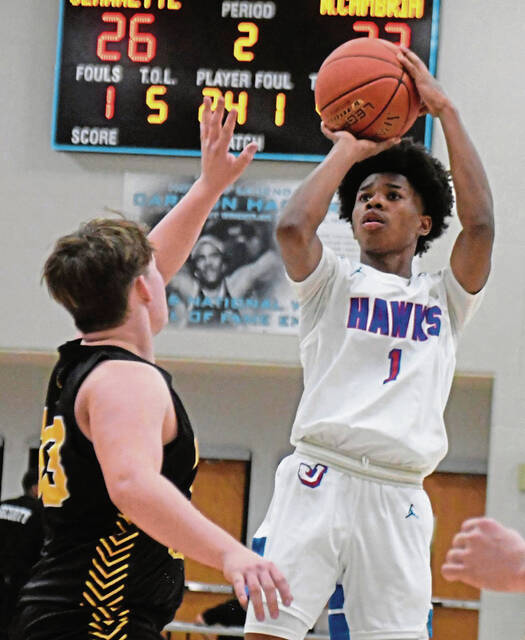 Jeannette football, basketball star Kymon’e Brown named TribLive Westmoreland County boys athlete of the year