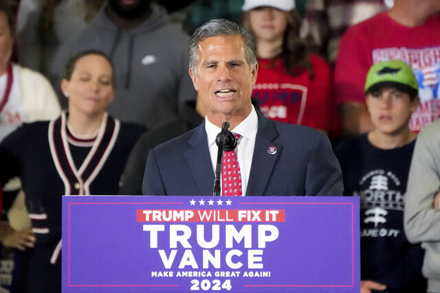 GOP congressman won’t run for Pa. governor, despite Trump’s promise to support him