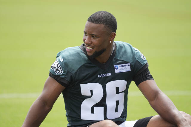 Eagles running back Saquon Barkley declines invitation to join Trump’s sports council