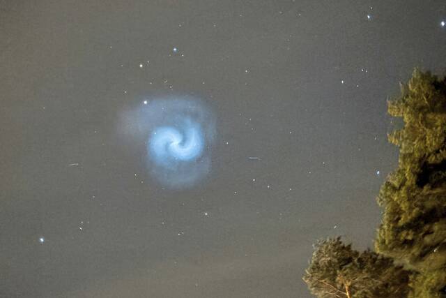 Blue swirl in sky spurs sighting reports across Western Pa. and beyond