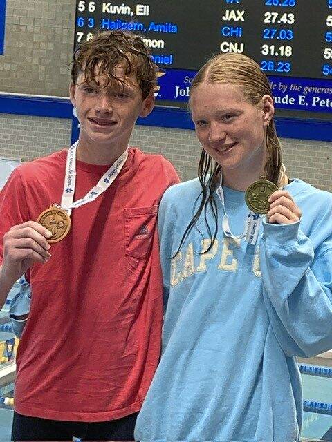 Fox Chapel swimmers earn medals, enjoy opportunity to compete in Maccabi Games