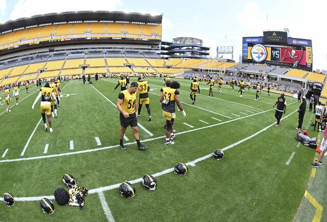 Steelers defense not satisfied with performance in joint practice vs. Bucs