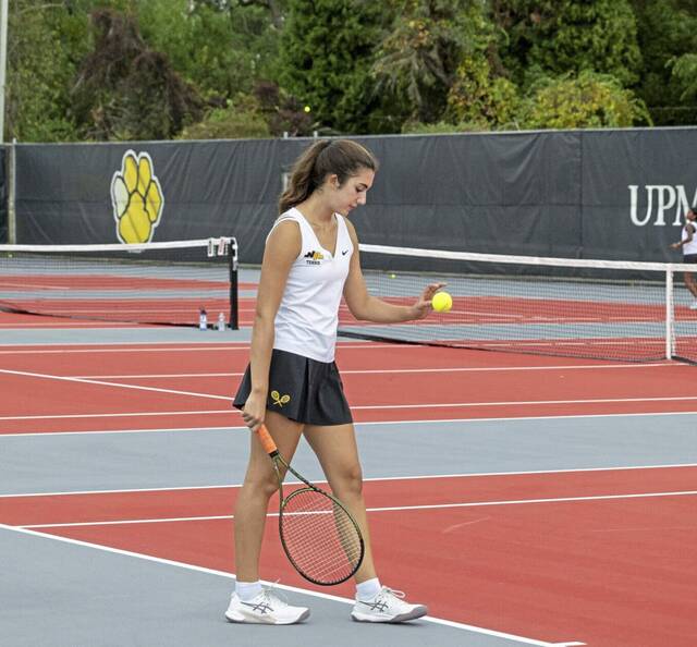 North Allegheny girls tennis growing up quickly