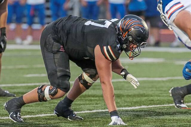 Bethel Park notebook: Pillar of Black Hawks offensive line makes college choice
