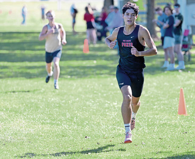 With senior Michael Costello out front, Fox Chapel cross country dominates section meet