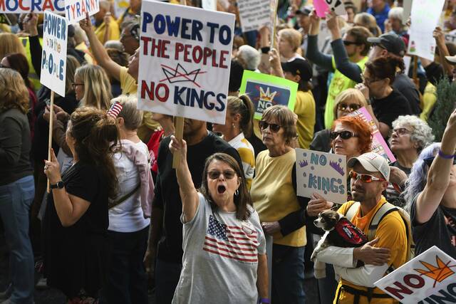 No Kings protests in Pittsburgh, Greensburg bring out thousands