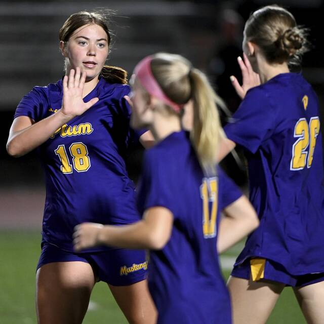 Plum girls take care of business in WPIAL 1st round with shutout of Chartiers Valley