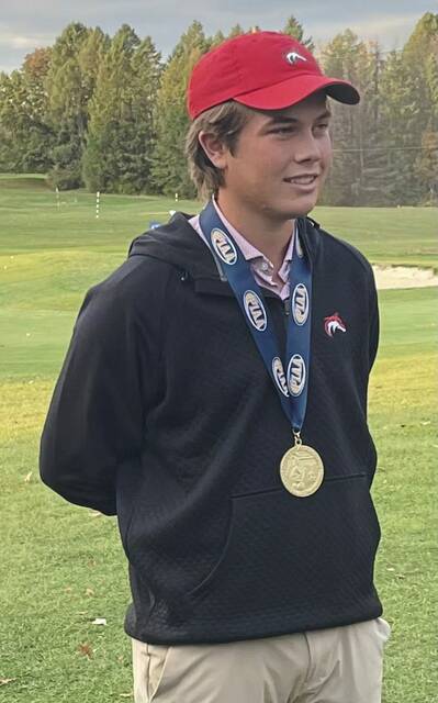 Fox Chapel’s Carson Kittsley joins elite company with 2nd state golf title