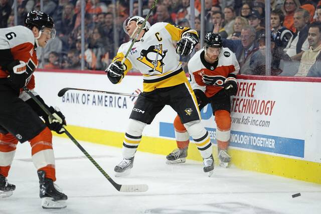 Flyers beat Penguins in a shootout after two goals get overturned in a wild overtime