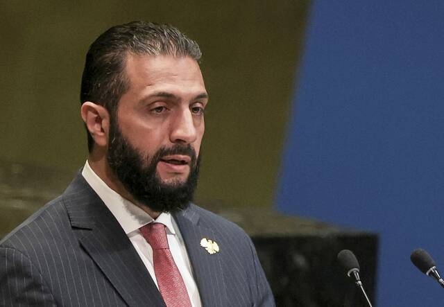 Syrian president Sharaa expected to visit Washington, U.S. envoy says