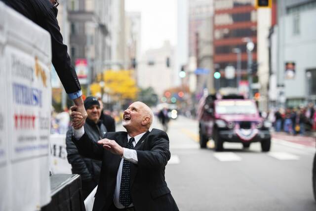 57 years after being severely wounded in Vietnam, Veterans Day Parade grand marshal lauded for healing other vets