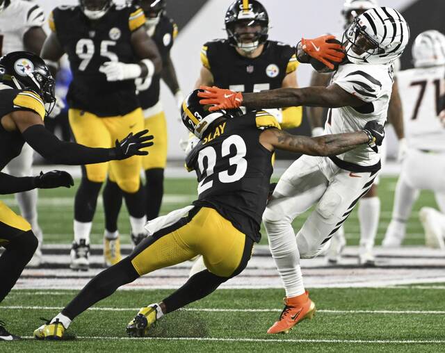 Alex Highsmith, Darius Slay out, Isaac Seumalo questionable for Steelers vs. Bengals