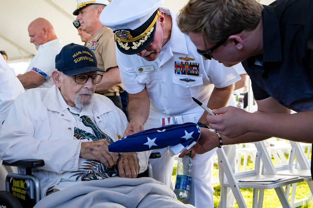 WWII Navy veteran Ira ‘Ike’ Schab, one of last remaining Pearl Harbor survivors, dies at 105
