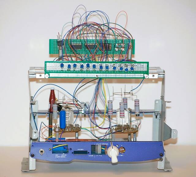 Retired electrician finds beauty in profession with art inspired by Tesla, Edison, ‘Star Trek’