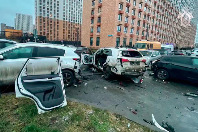 Car bomb kills Russian general in Moscow
