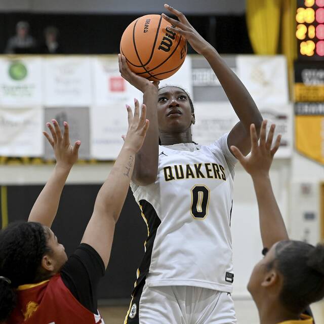 Maryland recruit Mimi Thiero resetting Quaker Valley’s record books