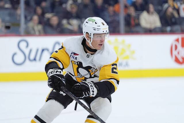 Penguins place forward Rutger McGroarty on injured reserve