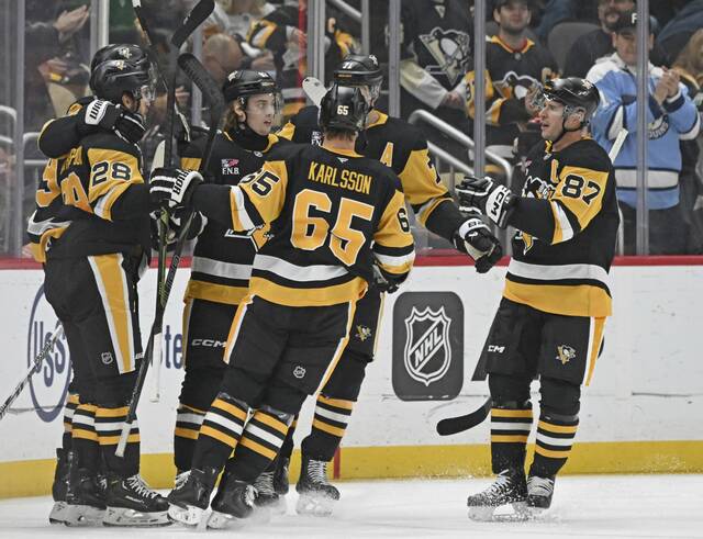 Where are the Penguins midway through the season?