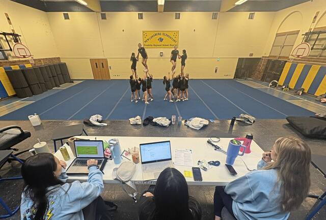 Panther cheer competition squads prepare for alumni night, national competition in Fla.