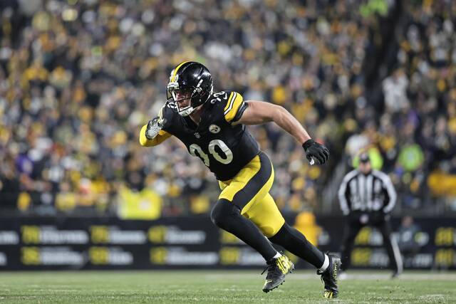 Steelers DC Terryl Austin not surprised by T.J. Watt’s heavy workload in return from lung injury