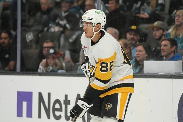 Injured Penguins defenseman Caleb Jones hopeful to be healthy by ‘next weekend’