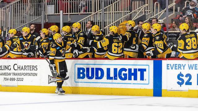 Minor league report: Penguins beat Checkers to snap losing streak