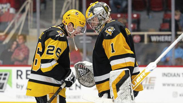 Minor league report: Penguins, Tristan Broz beat Checkers