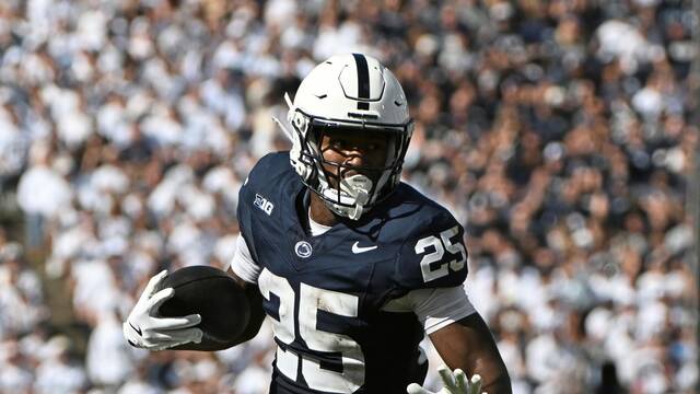 Even with Kaytron Allen and Nick Singleton gone, running back appears to be deep position group for Penn State