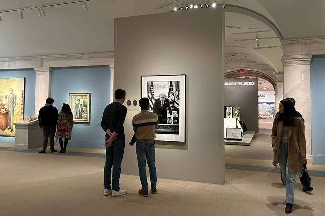 Reference to Trump’s impeachments is removed from the display of his Smithsonian photo portrait