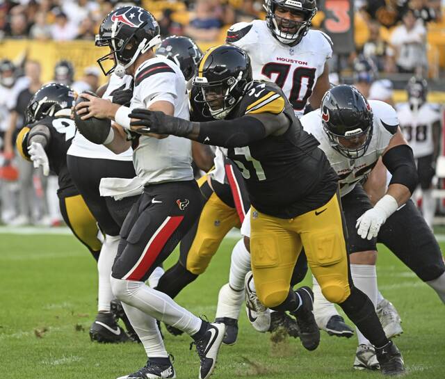 After not traveling with team, Texans backup QB Davis Mills available vs. Steelers