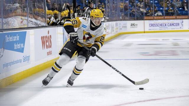 Penguins assign forward Tristan Broz to Wilkes-Barre/Scranton