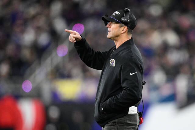 Former Ravens coach John Harbaugh and Giants working to make him their coach, reports say