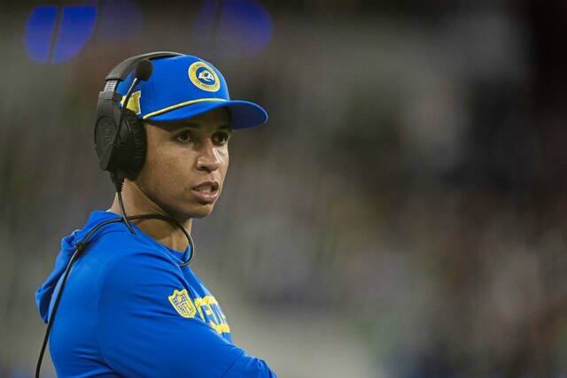 ‘World-class communicator’: Rams gush over Steelers coach target Nate Scheelhaase