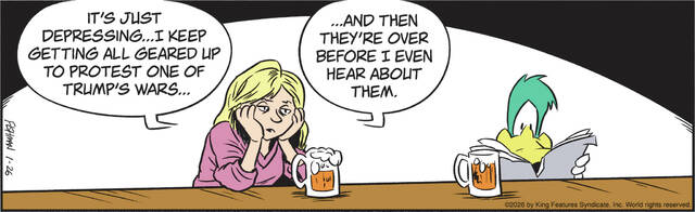 Mallard Fillmore cartoons for the week of Jan. 26