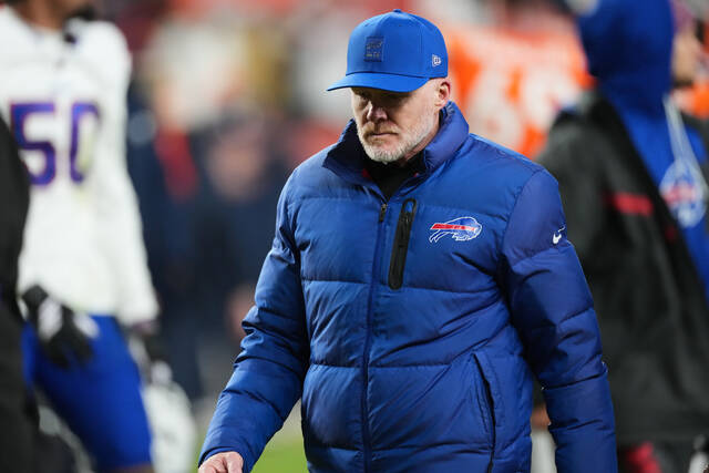 Bills fire Sean McDermott after 9 seasons of falling short of reaching Super Bowl, AP sources say