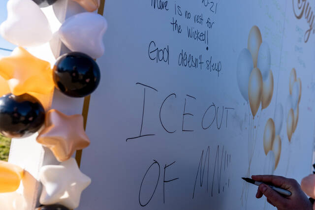 Trump birthday card to Epstein statue appears on National Mall