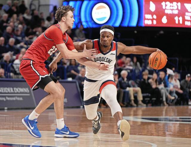 Duquesne looks to defend home court against 1st ranked foe to visit UPMC Cooper Field House