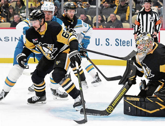 Penguins successfully plug multitude of gaps during Erik Karlsson’s 5-game absence