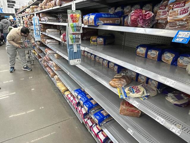 Stocking up: Residents race to get supplies ahead of winter storm