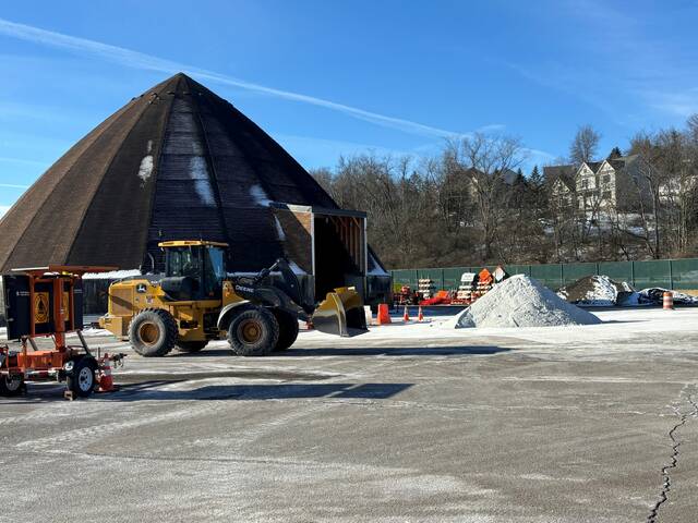 Early preparation of salt supplies place North Hills communities in good spot ahead of storm