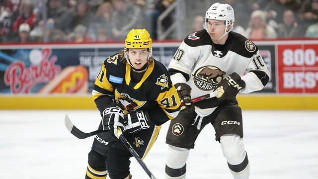 Minor league report: Ville Koivunen leads Penguins past Bears in shootout