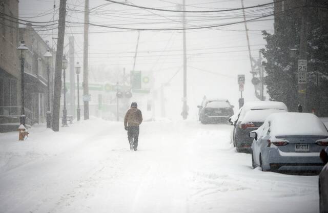 Photos of the day: Fresh snowfall blankets Western Pa.